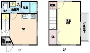 徳島県板野郡藍住町乙瀬字中田【一戸建】の間取り