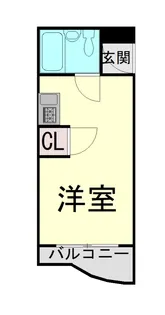 本山ハイツ【1階】の間取り