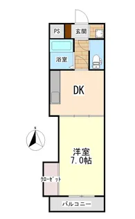 ラ・フォーレⅡ【602号室】の間取り