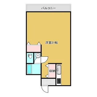 コーポラスTSUBO【3階】の間取り