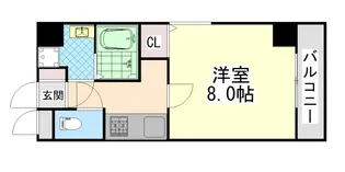 ジュネス六甲.ANNEX【2階】の間取り