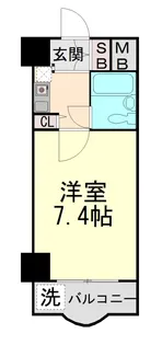 メゾン王子【3階】の間取り