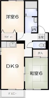 マイファミール【C202号室】の間取り