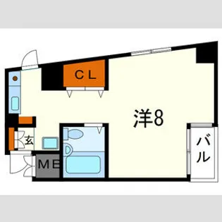 アクティ王子公園【4階】の間取り