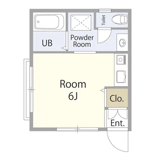 ハイツアビーロード【2階】の間取り