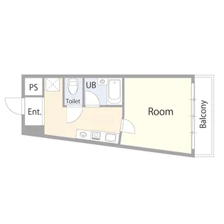 クラリティ王子【4階】の間取り