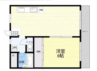 セレコート東灘【3階】の間取り