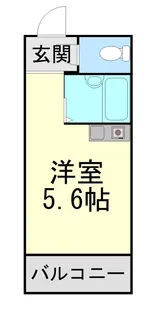 チコレジデンス【2階】の間取り