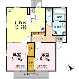 ドルチェ【1階】の間取り