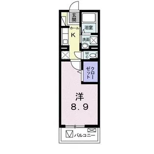 カンタータ青木【2階】の間取り