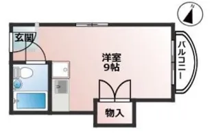 ラナハウス【4階】の間取り