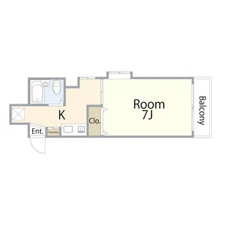 ロマネスク六甲【3階】の間取り