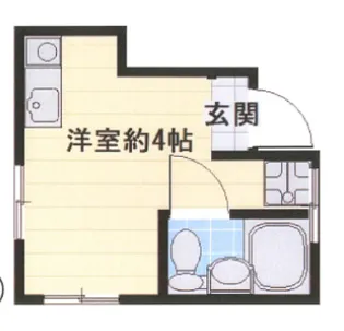 カーサ青谷【1階】の間取り