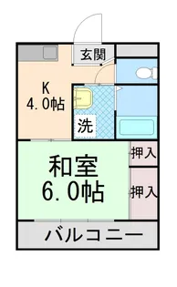 ERメゾンくすのき【3階】の間取り