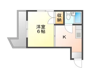 ブルーメ森井【1階】の間取り