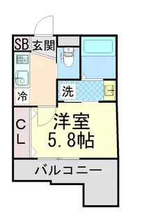 アビタ青木パークサイド【1階】の間取り