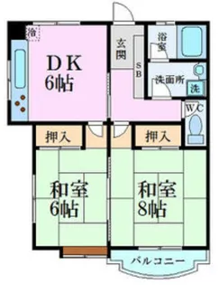 Rhapsody In Red【2階】の間取り