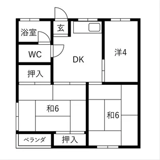 天城ビル【101号室】の間取り