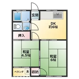 天城ビル【111号室】の間取り