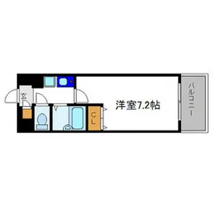 エスリード三宮【304号室】の間取り