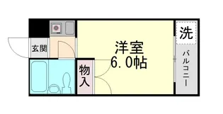 アクティ本山【1階】の間取り