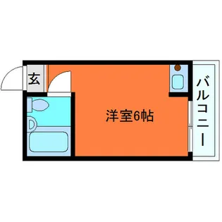 岡本ビラ【106号室】の間取り