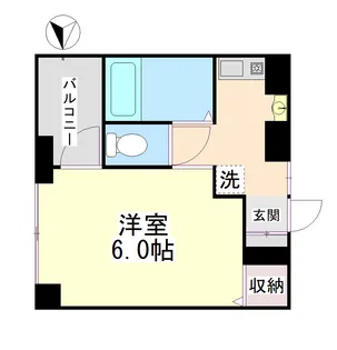 シャトレ六甲【3階】の間取り