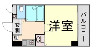 ヴィラセゾン甲南【302号室】の間取り