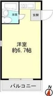 ダイドーメゾン岡本【506号室】の間取り