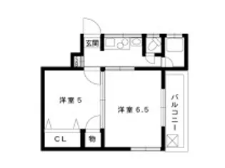 井上ハイツ【2階】の間取り