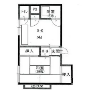 山脇ビル【3階】の間取り