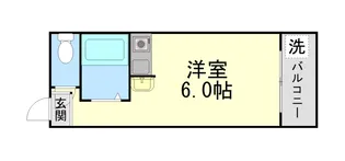 サンハイツ本山【306号室】の間取り