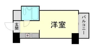 NEOダイキョー神戸元町【603号室】の間取り
