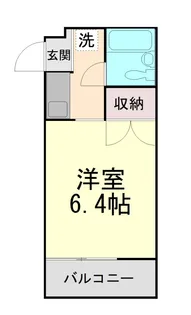 ル・パレ本山中【205号室】の間取り