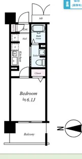 ロイヤル神戸三宮【610号室】の間取り