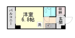 カサベラ花隈【9階】の間取り