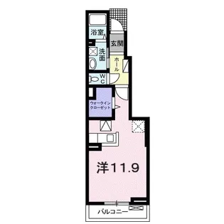 レヤリーライフⅠ【1階】の間取り