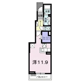 レヤリーライフⅠ【1階】の間取り