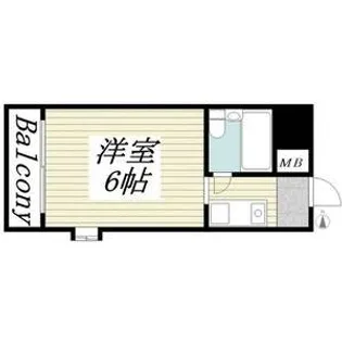 メゾン・ド・六甲パートⅠ【5階】の間取り