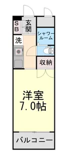 ERライフ王子公園【2階】の間取り