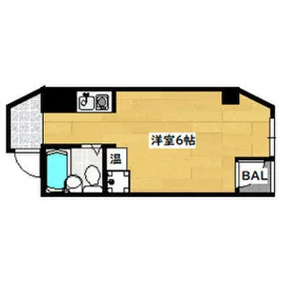 メゾンニューレーダ—【2A号室】の間取り