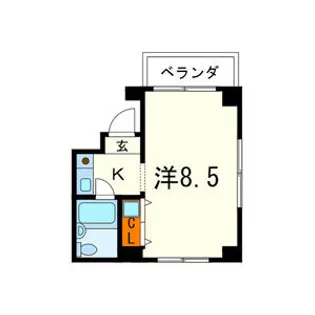 チェリーガーデン国玉【3階】の間取り