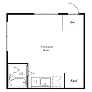 青葉荘【101号室】の間取り