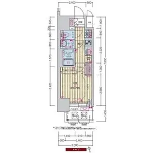 プレサンスTHE大須観音【6階】の間取り