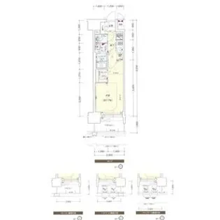 プレサンスジェネ葵【2階】の間取り