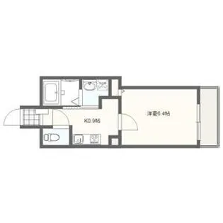 ラコルタ ブローン【406号室】の間取り