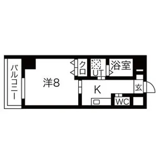 BERG IZUM【9階】の間取り