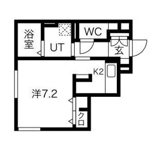 WELL COURT KANDA【303号室】の間取り