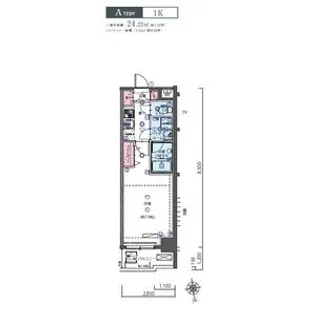 リヴシティ今池【3階】の間取り