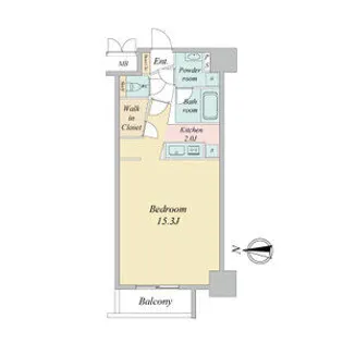 グラヴィス鶴舞【4階】の間取り